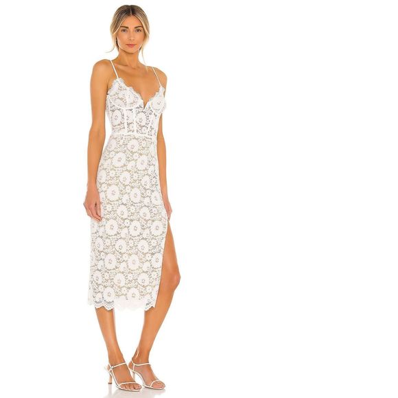 NEW Size 4 V. Chapman Giselle Dress in Stretch Lace REVOLVE MSRP $440 - Picture 2 of 6